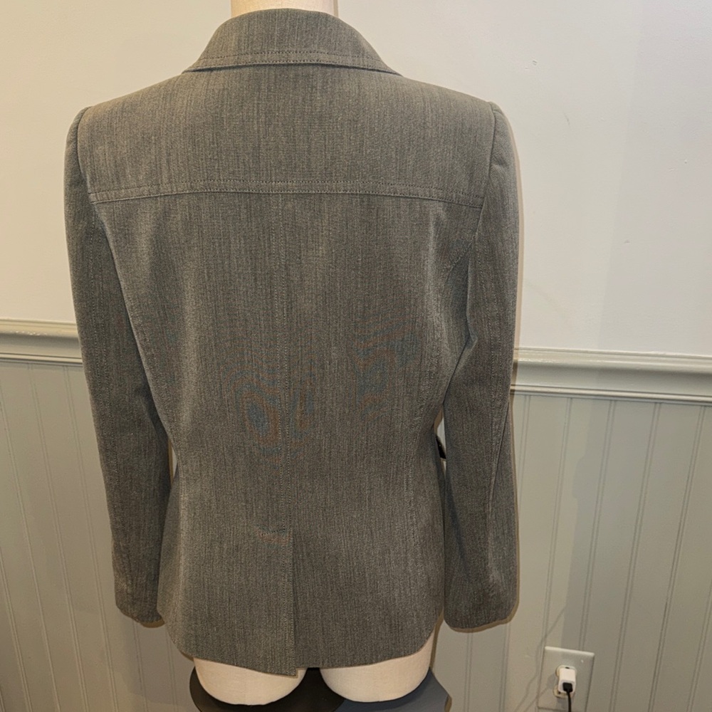 Women's Calvin Klein Gray Blazer size 12 - Picture 4 of 8